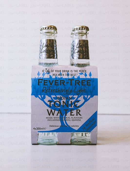 4-Pack Agua Tónica Fever Tree Light Indian Tonic Water