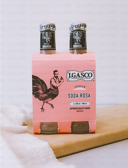 4-Pack Soda Rosa J. Gasco
