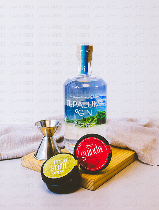 Gin Tepaluma 700ml + Jigger + 2 Craze botánicos