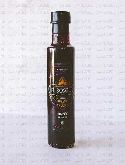 Jarabe El Bosque de Flor de Hibisco Premium
