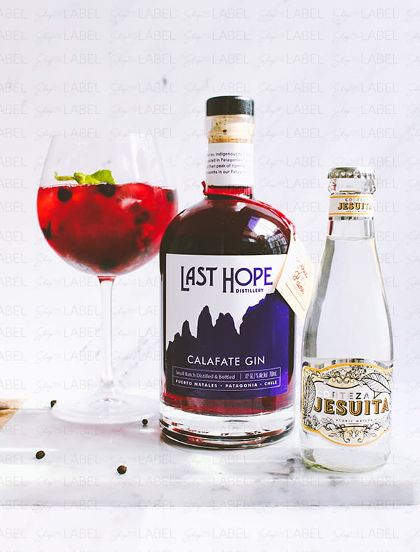 Pack de Gin Last Hope Calafate y agua tónica Corteza Jesuita