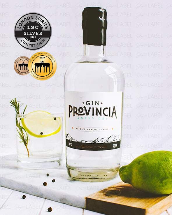 gin provincia andes dry en shop the label 