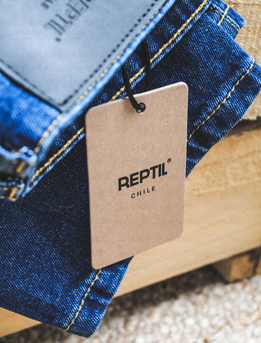 Jeans Reptil Caimán Blue 