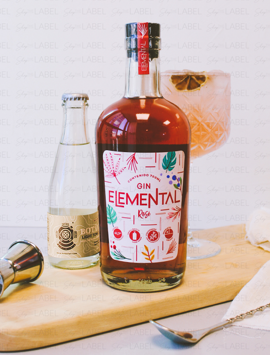 Gin Elemental y 4 Aguas Tónicas Botávian Light