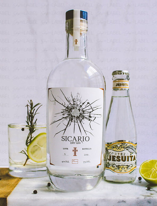 Pack de Gin Sicario y agua tónica Corteza Jesuita
