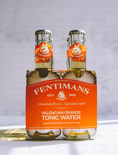 4 Pack Agua Tónica Fentimans Valencian Orange