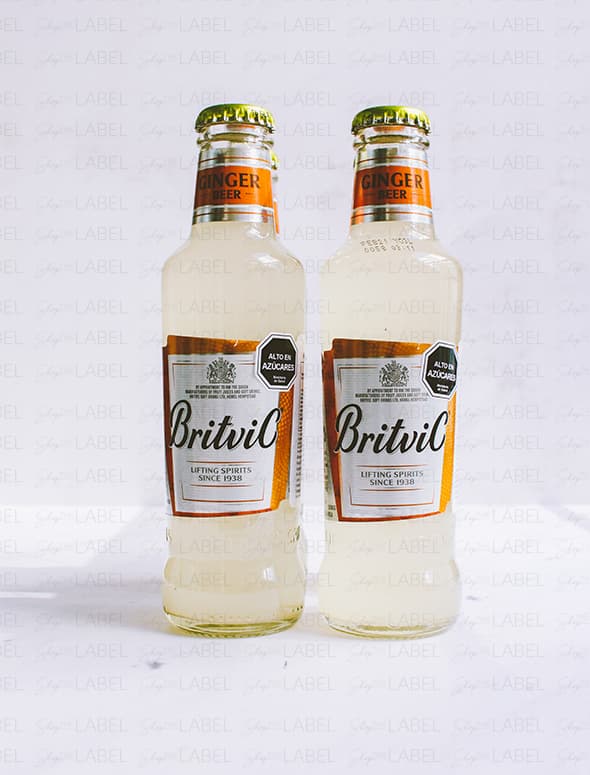 Pack London Mule: Gin Elemental + 4 Ginger Beer Britvic – Shop The Label