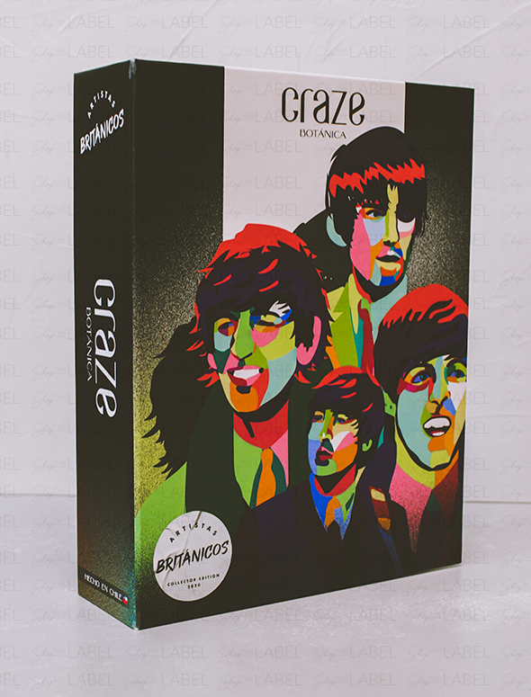 Craze Botánica: Rock Book The Beatles
